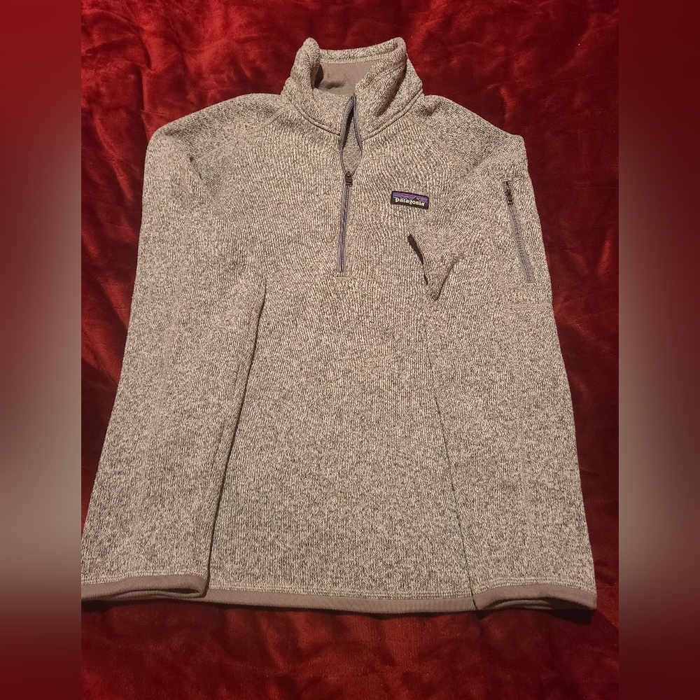 Patagonia Women's Better Gray Quarter-Zip Pullover Fleece